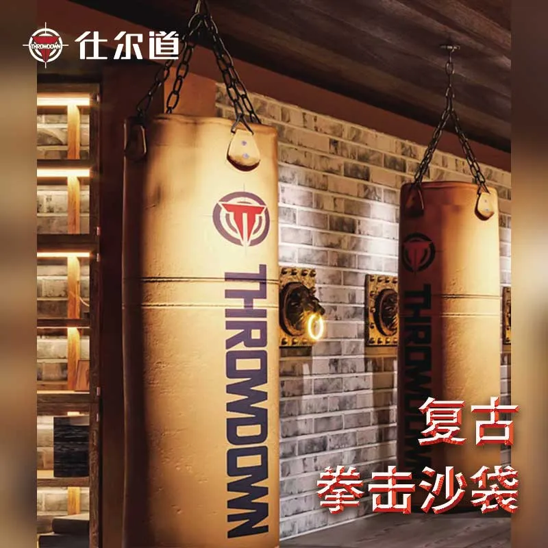 复古拳击沙袋
